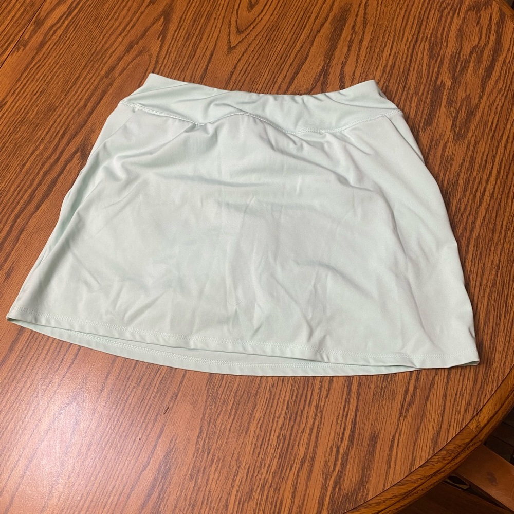 Gray Mini Skater Skirt for Casual Occasions